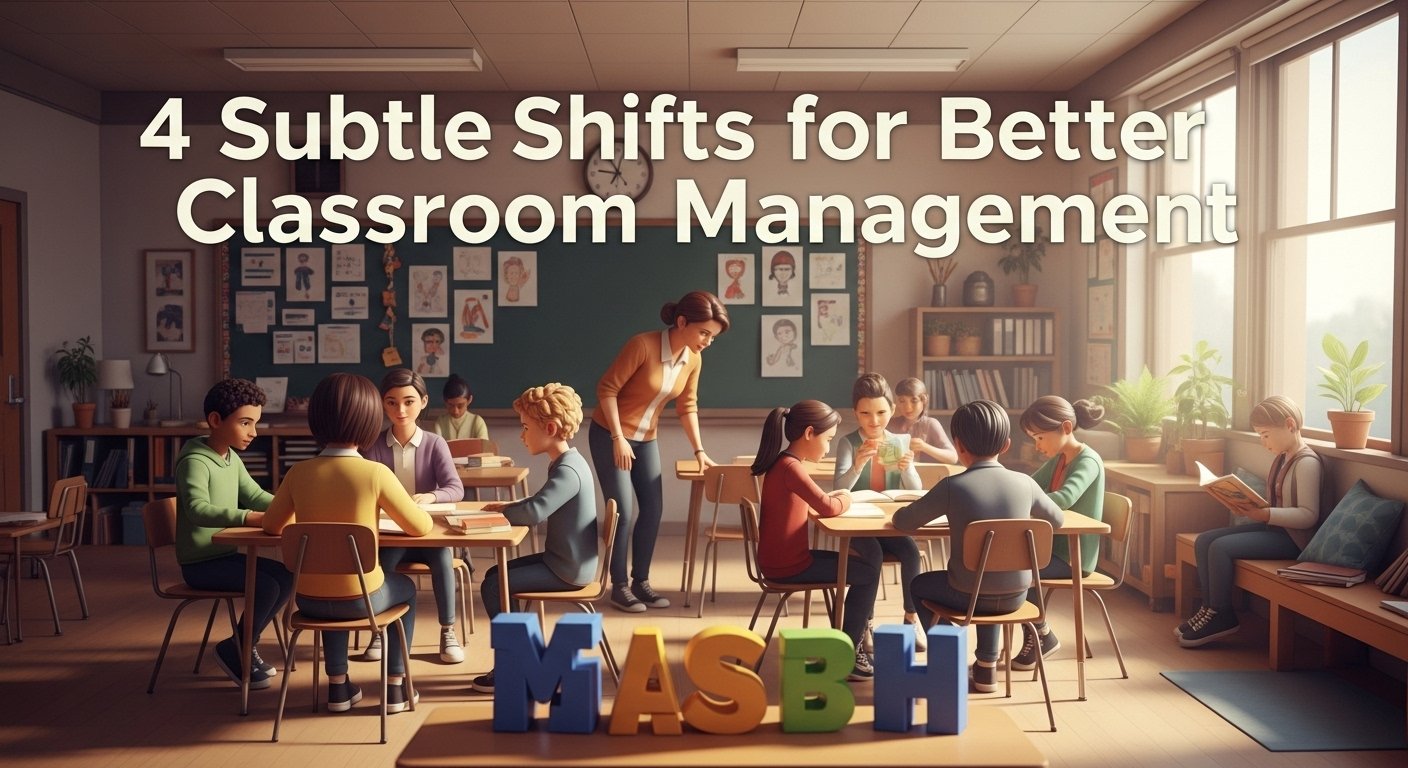 4 Subtle Shifts for Better Classroom Management