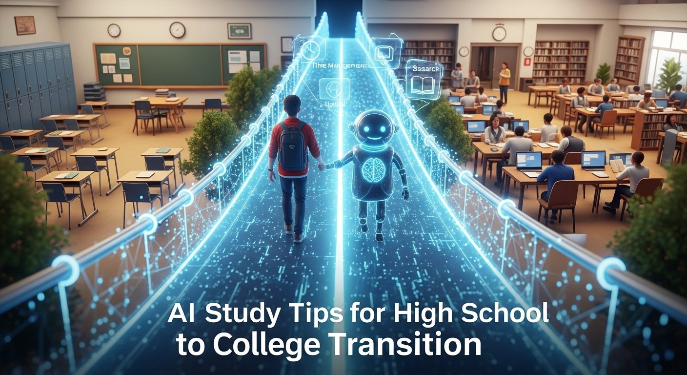 AI Study Tips for High School to College Transition