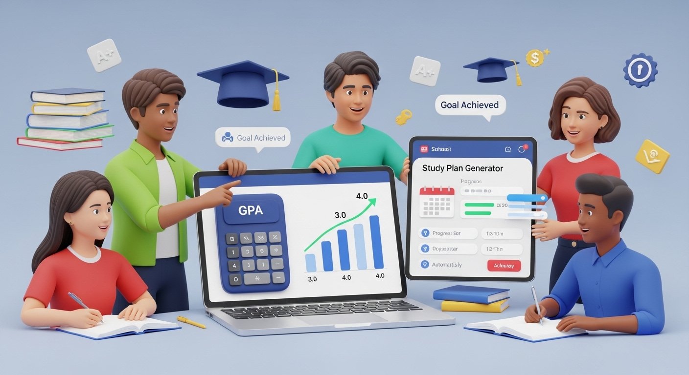 Free GPA Calculator & Study Plan Generator