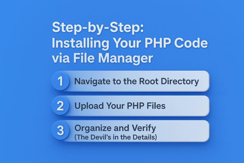 How to Install a PHP Code on cPanel Step by Step Guide 2025
