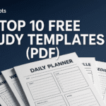 Top 10 Free Study Templates for College Students