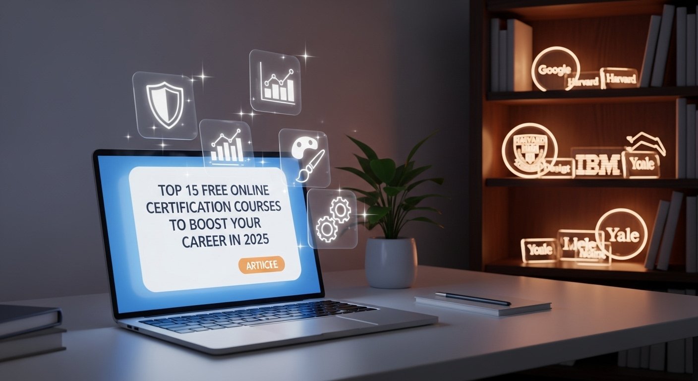 15 Free Online Certification Courses to Boost Your Career in 2025