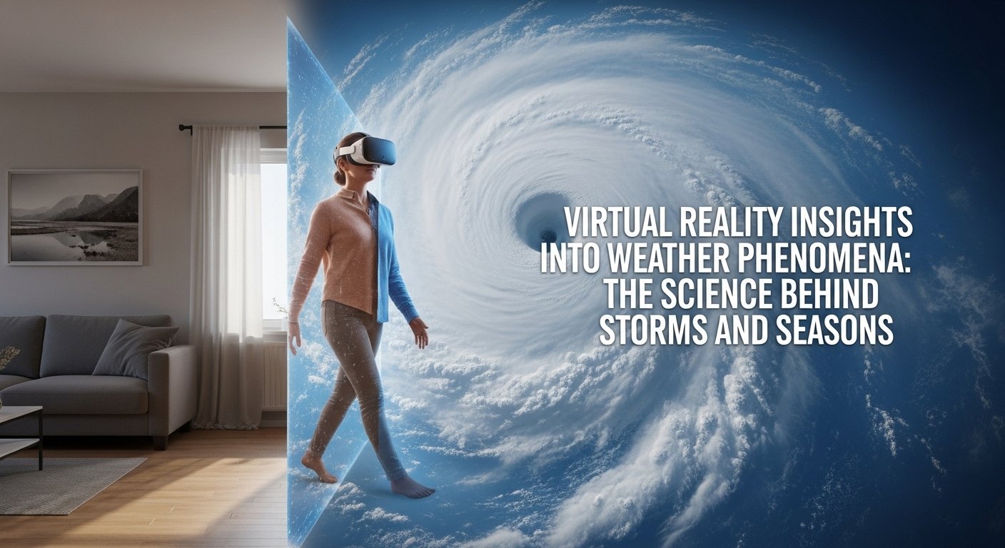 VR Weather Phenomena Science for Students